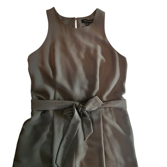 Banana Republic Cropped Wide-Leg Jumpsuit, olive green, size 10 - Picture 4 of 14